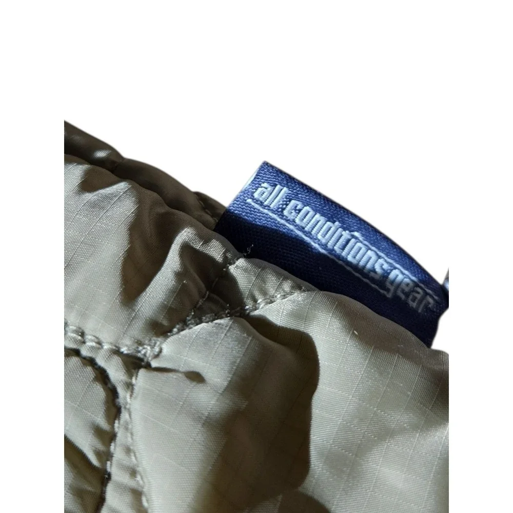 Nike ACG Tan Quilted Thermal Layer Full Zip Jacket‎ Lightweight XL